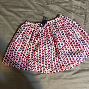 Toddler Pink & blue floral skirt!